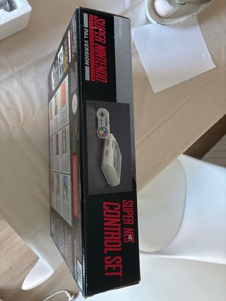 Consola Super Nintendo PAL con Caja