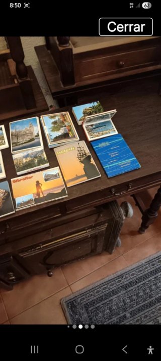 Lott di cartoline vintage e libretti