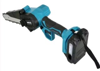 MOTOSEGA Elettrica 6” 2 Batterie 48v Giardinaggio