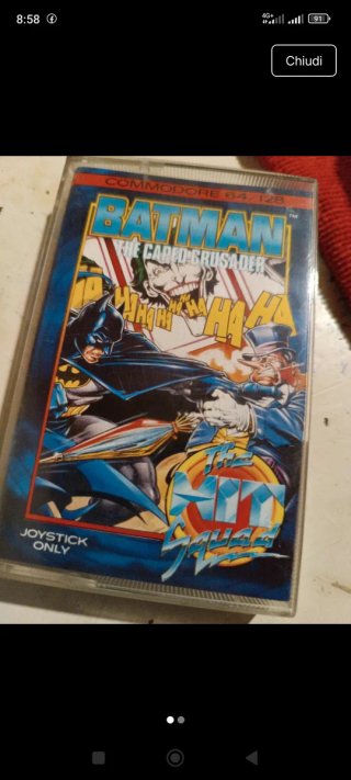 Batman The Caped Crusader Commodore 64/128