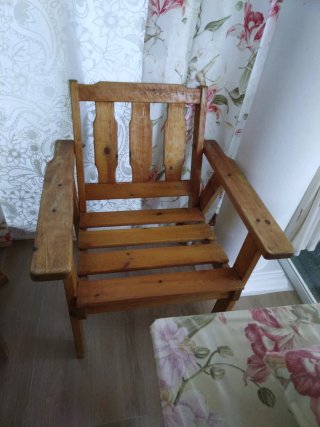 Conjunto Muebles Jardín Madera con cojines