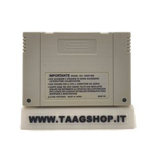 JURASSIC PARK THE CHAOS CONTINUES GIG SNES PAL ITA