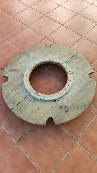 Tarimas de madera para brasero