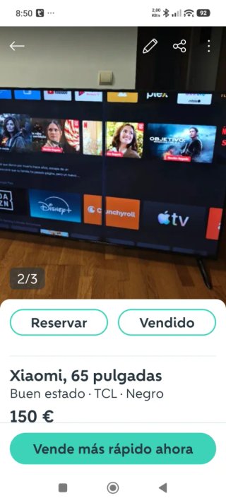 Televisor Negro