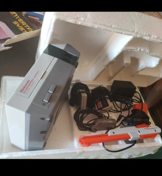 Nintendo NES Action Set - Console Grigia