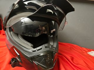 Casco Moto Acerbis Negro