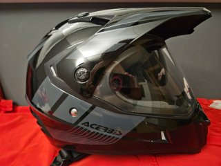 Casco Moto Acerbis Negro