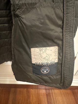 Plumífero Napapijri Mujer Verde Talla M