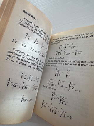 Libro: Formulario de Matemáticas Elementales