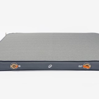 Colchón autohinchable de camping, 2 personas, 200x136 cm,