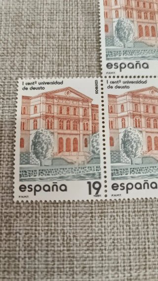 Bloque 3 Sellos Centenario Univ. Deusto