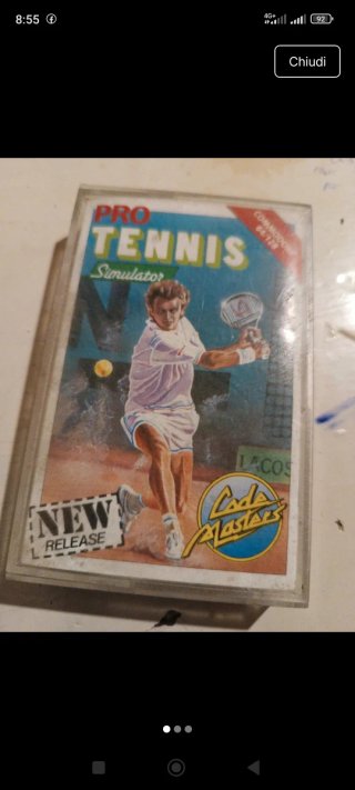 Pro Tennis Simulator Commodore 64