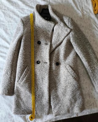 Abrigo Only Beige