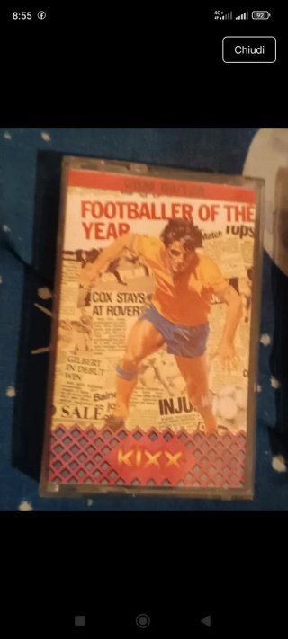 Commodore 64 - Videogioco Footballer of the Year