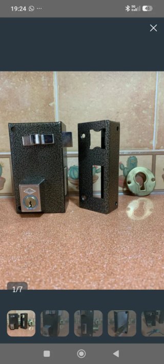 Cerradura CVL de sobreponer 60mm