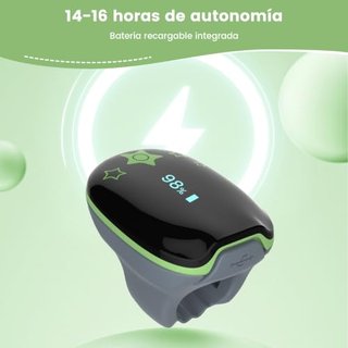 Pulsioxímetro infantil Bluetooth con app, niños