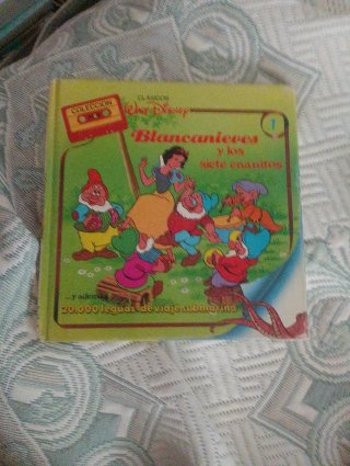 Libro Blancanieves y los 7 enanitos Disney