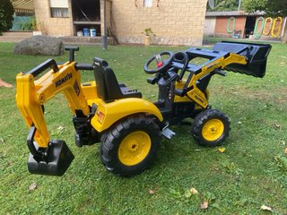 Tractor de Juguete Komatsu Amarillo