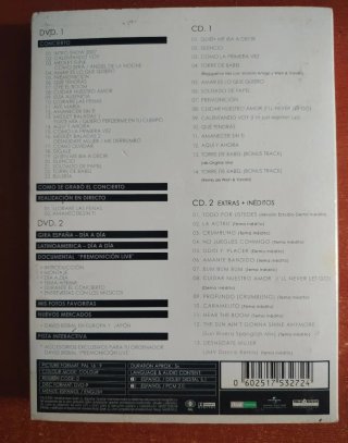 David Bisbal Premonición Live  2DVD + 2CD