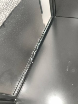 Vitrina IKEA RUDSTA Negra (Envío a domicilio)