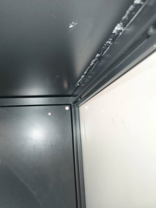 Vitrina IKEA RUDSTA Negra (Envío a domicilio)