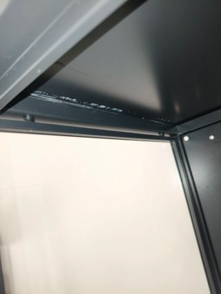 Vitrina IKEA RUDSTA Negra (Envío a domicilio)