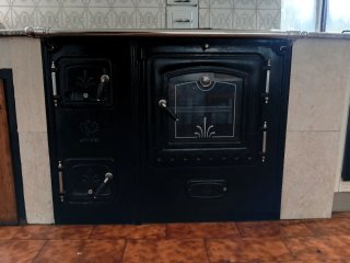 Cocina de leña Lacunza 1000x800x550