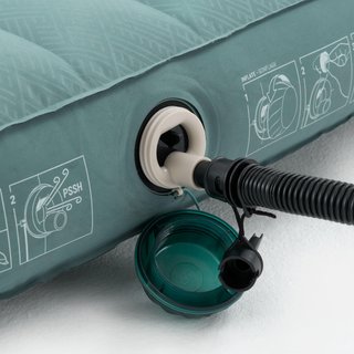 Colchón hinchable de camping 2 personas 200x140 cm. Quechua