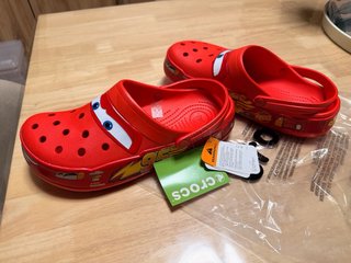 Crocs Rayo McQueen Rojas Talla 43
