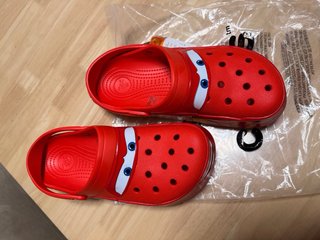 Crocs Rayo McQueen Rojas Talla 43