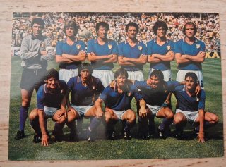 7 Cartoline Italia Campione del Mondo 1982