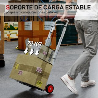Carretilla de mano plegable