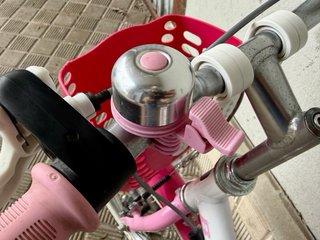 Bicicleta Btwin 16' rosa niña