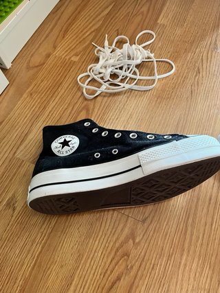 Zapatillas Converse Negras y Blancas