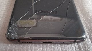 Samsung Galaxy S20 Ultra 5G Gris con mancha