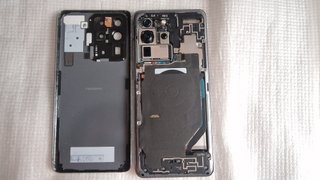 Samsung Galaxy S20 Ultra 5G Gris con mancha