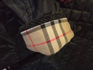 Chaqueta Burberry Vintage Mujer Negra