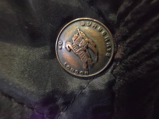 Chaqueta Burberry Vintage Mujer Negra