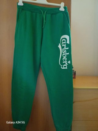 Pantaloni uomo Carlsberg verdi