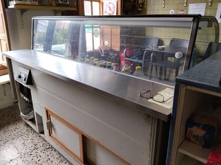 Vitrina expositora refrigerada y congeladora