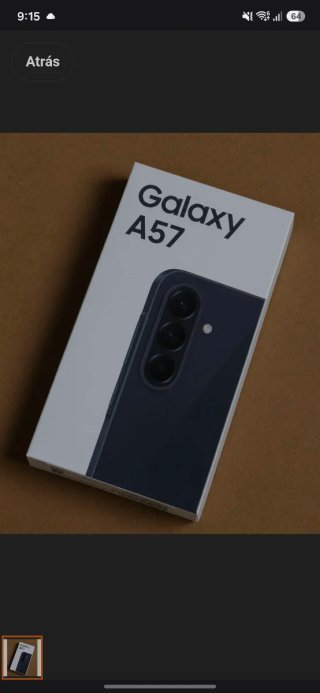 Samsung Galaxy A57 Negro