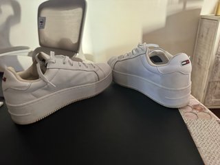 Zapatillas Tommy Hilfiger Plataforma Blancas