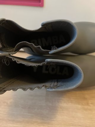 Botas de agua Bimba y Lola verde oliva. T.L 40-41
