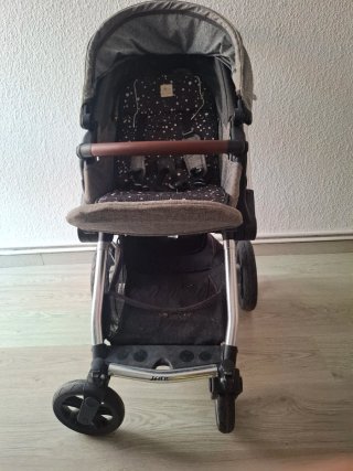 Cochecito Jane Kawai con cabazo y silla  de paseo
