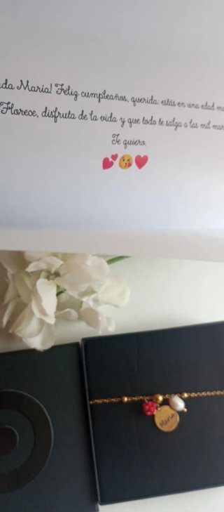Pulsera Nombre + Tarjeta Personalizada