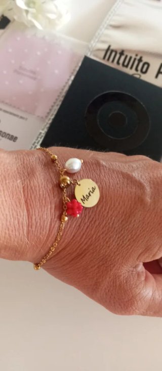 Pulsera Nombre + Tarjeta Personalizada