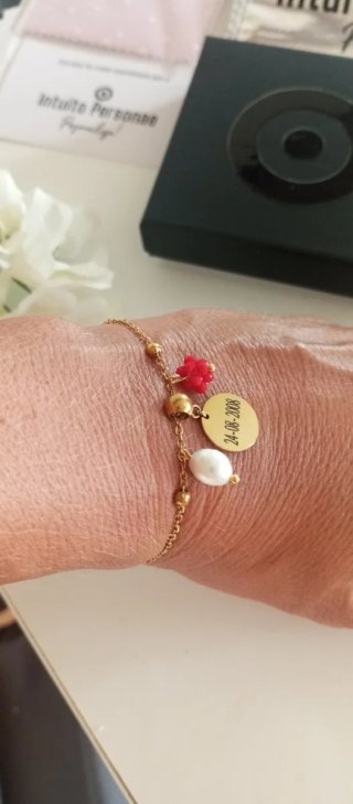 Pulsera Nombre + Tarjeta Personalizada