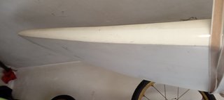 Tavola da windsurf Drops anni '80 con vele