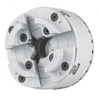 KP2-3/4 Chuck de Torno, 4 Garras, Diámetro de 2.75", Accesorios para Máquinas de Torno, Herramienta de Auto-Centrado, para Torno, Maquinado de Precisión, Máquinas de Rectificado, Máquinas de Fresado