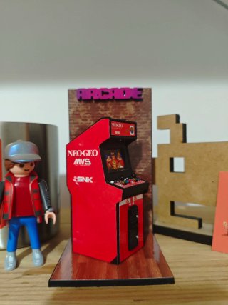 Maqueta Máquina Arcade 1/24